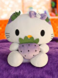 Peluş Oyuncak Hello Kitty 35 cm Mor Yumuşak