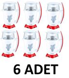 AWOX (6 ADET ) Dual Elektrikli Çay Makinesi Çaycı Büyük Cam Demlikli (1 KOLİ)