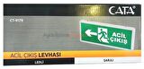 Cata 3 Saat Şarjlı Ledli Exit Armatür CT-9179