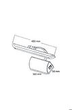 CATA CT5245B 10W MANDARİN LED APLİK BEYAZ