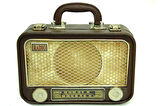 Dekoratif Metal Radyo Bavul  MNK
