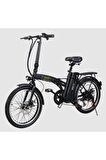 Soultech BIKE-001 Elektrikli Katlanır Bisiklet Siyah