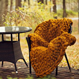 La Mia Jumbo Mor Dev Yün El Örgü İpi - J6