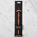 La Mia Rosewood 5.5 mm 15.5 cm Ahşap Yün Tığ