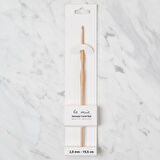 La Mia Whitewood 2.5 mm 15.5 cm Ahşap Yün Tığ