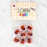Loren Crafts 8'li Ördek Düğme - 1205