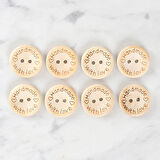 Loren Crafts Handmade 8'li Düğme - 1615