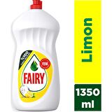 Fairy Limonlu Sıvı Elde Yıkama Deterjanı 9 x 1350 ml 