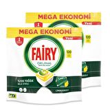 Fairy Hepsi Bir Arada 240 Yıkama Tablet Bulaşık Makinesi Deterjanı 2x120 Adet 