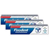 Fixodent Professional Diş Protez Yapıştırıcı Krem 40grX3