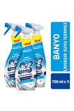 ACE Ultra Köpük Çamaşır Susuz Banyo 700 ml x 3