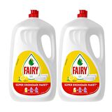 Fairy 2x2600 ml Elde Yıkama Deterjanı