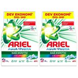 Ariel Aqua Pudra Dağ Esintisi Parfümlü Beyazlar ve Renkliler İçin Toz Çamaşır Deterjanı 2 x 6 kg 80 Yıkama