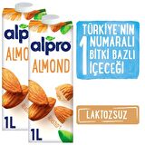 Alpro Badem Sütü 2x1 lt Avantajlı Paket