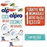 Alpro Şekersiz Hindistan Cevizi Sütü 2x1L