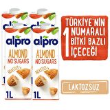 Alpro Şekersiz Badem Sütü 4x1L