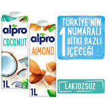 Alpro 2’li Mix Set – Badem Sütü & Hindistan Cevizi Sütü 2x1lt