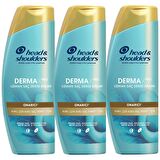 Head & Sholuders Dermaxpro Onarici Kepek Karsiti Sampuan Kuru Saç Derisi Için 350 Mlx3