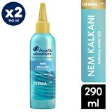 Head & Shoulders Dermaxpro Nem Kalkanı Kepeğe Karşı Etkili Saç Derisi Balsamı (2x145 ml)