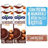 Alpro Bitter Çikolata Badem İçeceği 4x1 LT