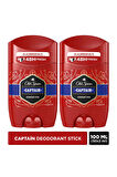 Old Spice Captain Erkek Deodorant Stick 50 Ml X 2