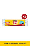 Orta Boy Çöp Torbası 15'li X 3 Adet