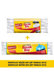 Küçük Boy Çöp 30'lu X1 Adet Büyük Boy Çöp Torbası 10lu X1 Adet