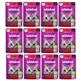 WHİSKAS SIĞIRLI POŞET YAŞ MAMA 85 G 12X