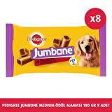 Jumbone Sığır Etli Köpek Ödül Maması 180 G 8x