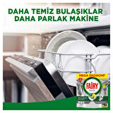 Fairy Platinum Plus Bulaşık Makinesi Kapsülü 96' lı +Sıvı Bulaşık Deterjanı 500 ml + 2' li Süngür