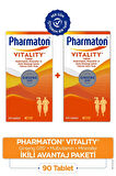 PHARMATON VITALITY 60 TAB&PHARMATON VITALITY 30 TAB İKİLİ AVANTAJ PAKETİ