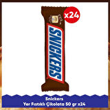 Snickers Yer Fıstıklı Çikolata 50 G x24