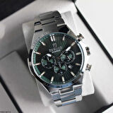 Reward Excellent RWA146714 Gümüş Yeşil Paslanmaz Çelik Erkek Kol Saati