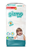 Gizmo Ultra Ekstra Large (16 Kg +6) Bebek Bezi 52 Li