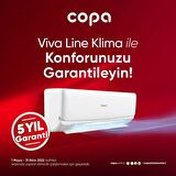 Copa Viva Line 24566 Btu/h A Enerji Sınıfı R32 İnverter Duvar Tipi Klima