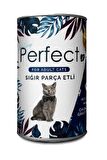 Perfect Beef Sığır Eti Parçacıklı Yetişkin Kedi Konservesi 400 Gr