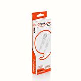 KTOOLS ECO 2A 1 METRE BEYAZ TYPE C DATA KABLO