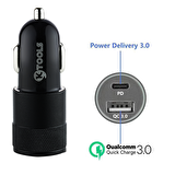 KTOOLS BOOST PD  36W PD + QC 3.0 USB SIYAH ARAC SA