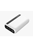KTOOLS 10000 mAh Hızlı Şarj Powerbank Beyaz 