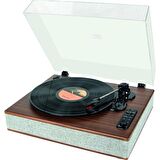 KTOOLS LONG PLAY LABEL BROWN TURNTABLE
