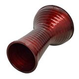 Döküm Darbuka Desenli Bordo Dddwrd