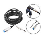 Kablo Mikrofon Pro 5 Metre Siyah KJM5BK