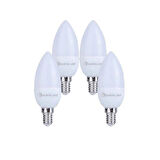Dünya Led 7W E14 Led Ampul 3000K Sarı Işık 4 Adet Paket