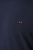 BROTHERS ERKEK BİSİKLET YAKA  LOGO NAKIŞLI BASIC LİKRA SÜPREM T-SHIRT LACİVERT