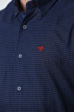 BROTHERS ERKEK TAILORED FIT APOLETLİ UZUN KOL KOTON GÖMLEK LACİVERT