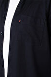 BROTHERS ERKEK COMFORT FIT BASIC UZUN KOL TEK CEPLİ YIKAMALI GABARDİNGÖMLEK KANSAS LS LACİVERT B01.242.427