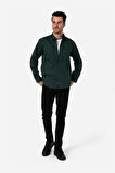 BROTHERS ERKEK COMFORT FIT BASIC UZUN KOL TEK CEPLİ YIKAMALI GABARDİNGÖMLEK KANSAS LS ORMAN YEŞİLİ B01.242.427