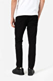 BROTHERS ERKEK NORMAL KESİM BELİ LASTİKLİ VE İPLİ YAN CEPLİ GABARDİN DOKUMA PANTOLON GROTTI SİYAH B03.242.499