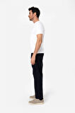 BROTHERS ERKEK RAHAT KESİM BELİ LASTİKLİ VE İPLİ BOL PAÇA YAN CEPLİ BAGGY PANTOLON ZANZI KOYU LACİVERT B03.242.501