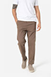 BROTHERS ERKEK RAHAT KESİM BELİ LASTİKLİ VE İPLİ BOL PAÇA YAN CEPLİ BAGGY PANTOLON ZANZI VİZON B03.242.501